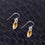 Citrine Faceted Sterling Silver Earrings  ( 564449 )