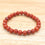 Red Jasper 8mm Beaded Healing Bracelet  ( 801018 )